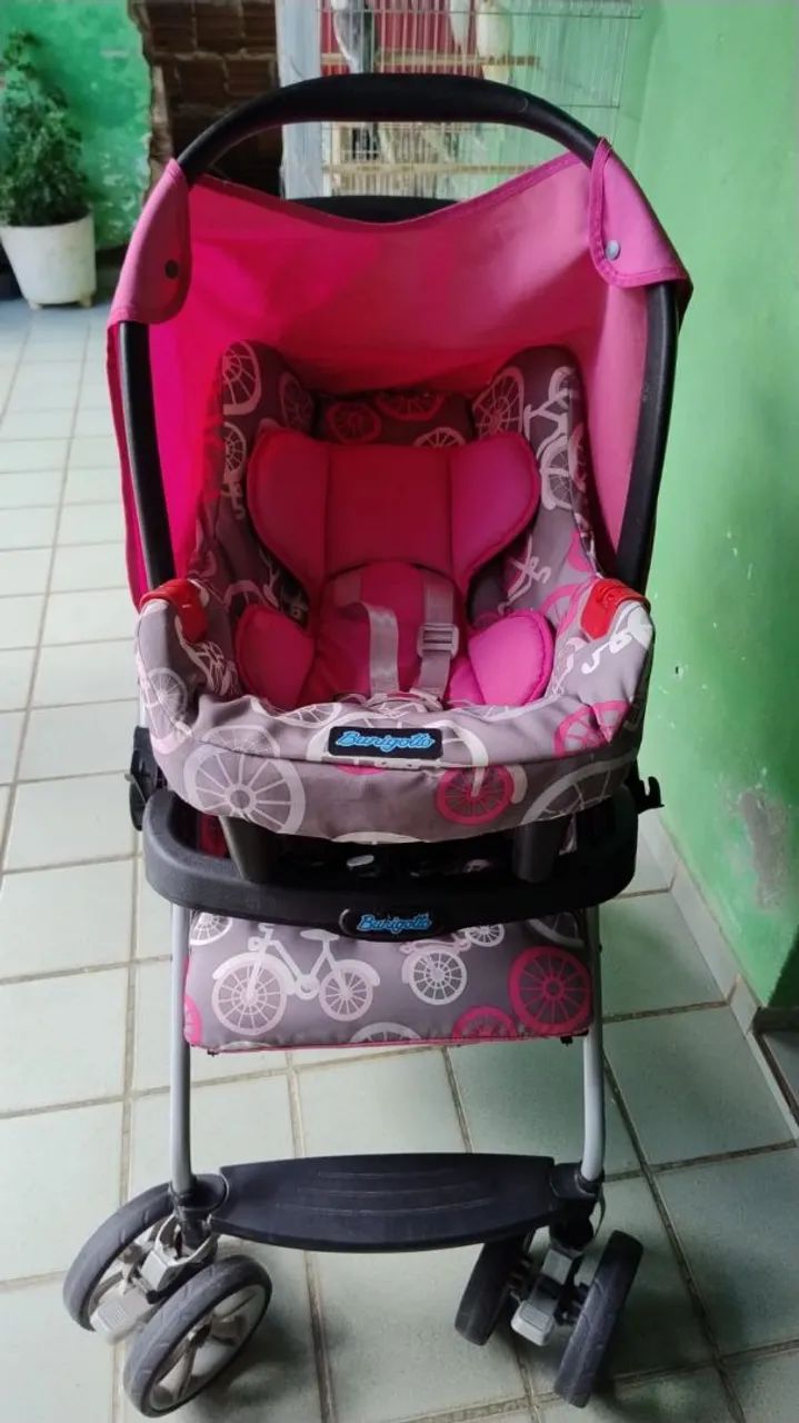 Carrinho e bebe conforto  - Foto 2