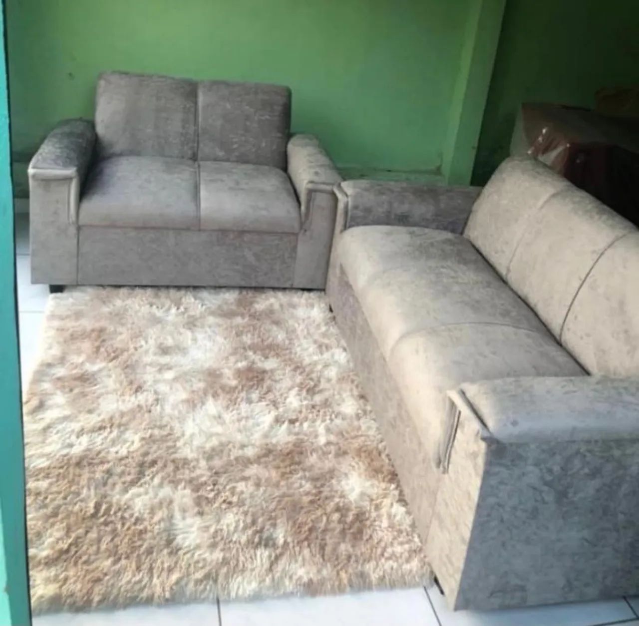 Conjunto de sofá 3 e 2 lugares novos e embalados disponíveis a pronta entrega  - Foto 2