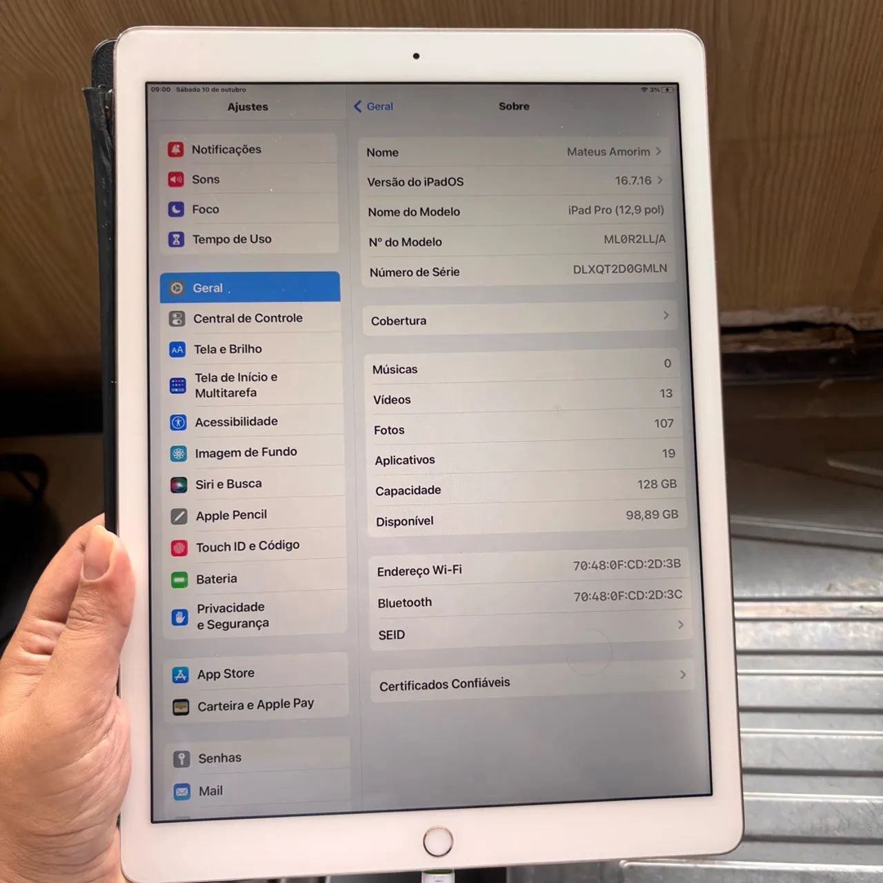 iPad Pro 128gb 1 geração 12.9? - Foto 2