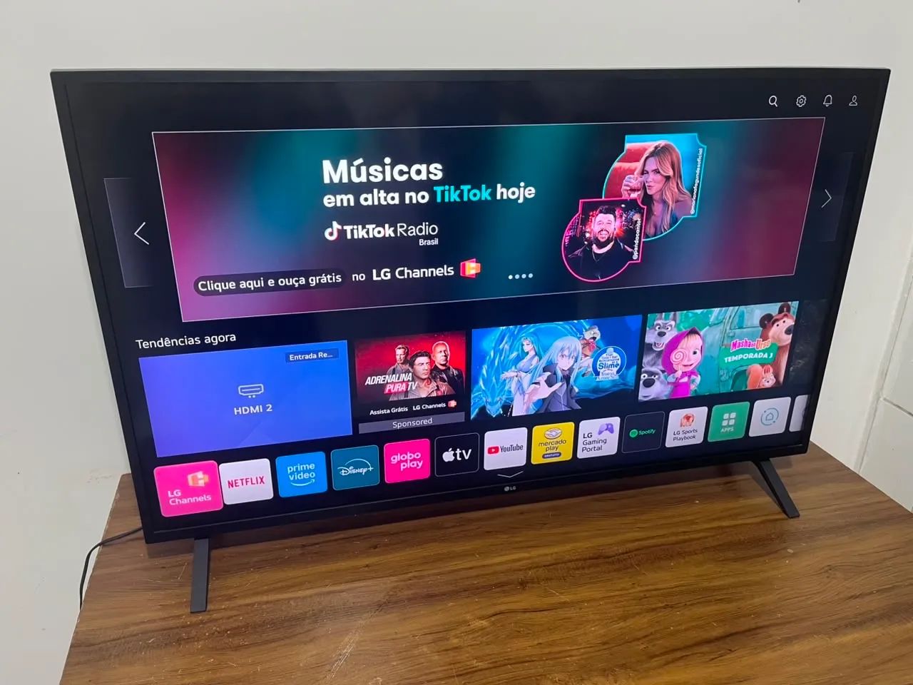 Tv smart 4k 50 polegadas LG webos