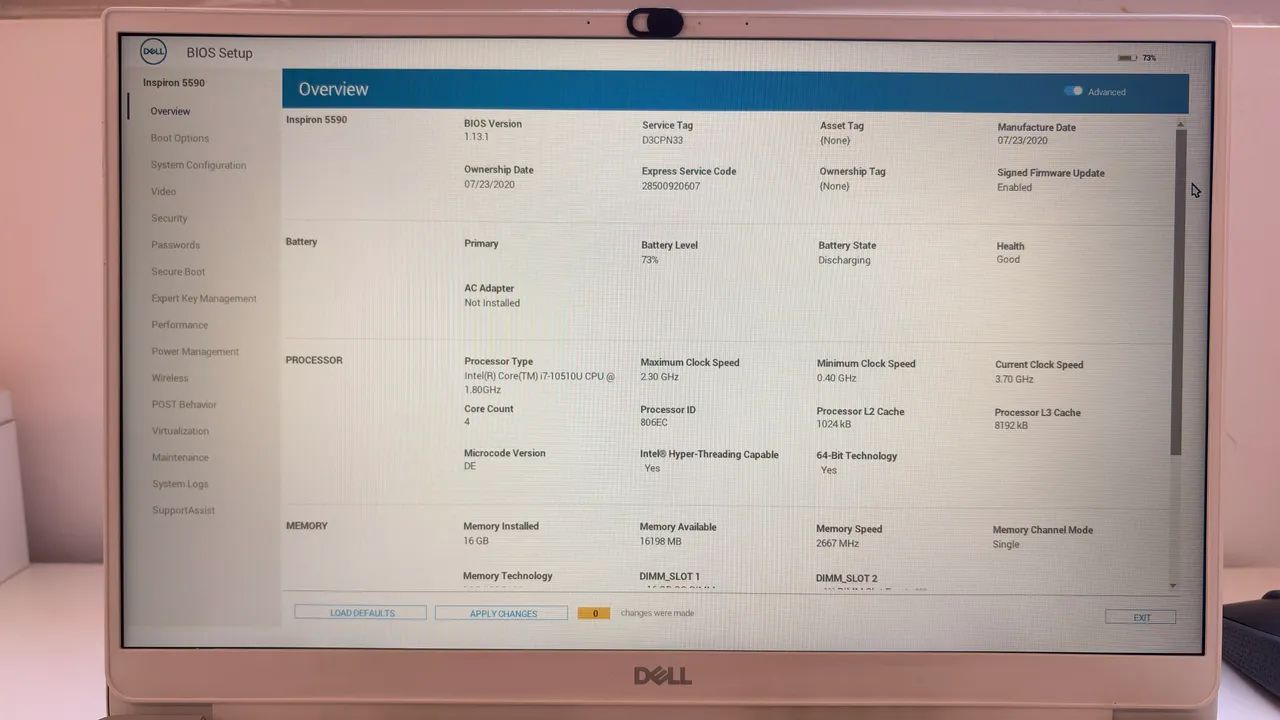 Notebook Dell Inspiron 15 5590 Intel Core i7  - Foto 5