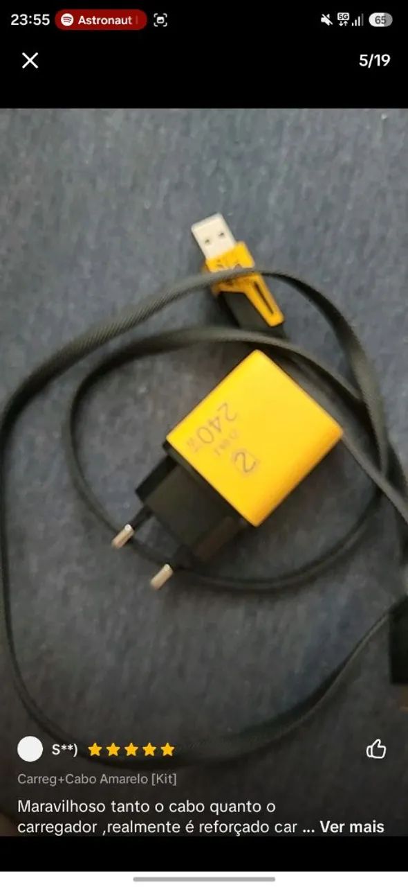 ? CARREGADOR TURBO 240W - Foto 4