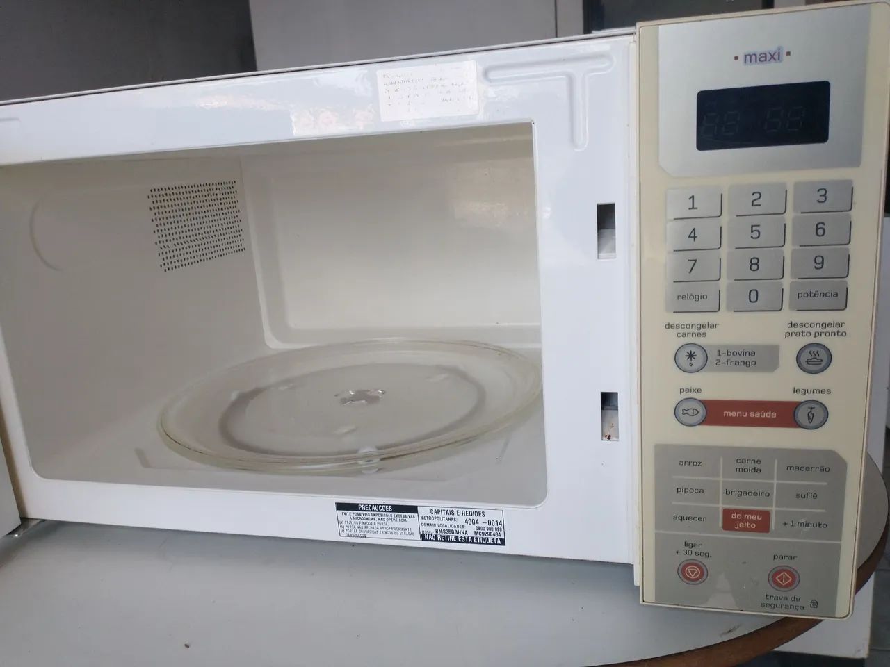 Microondas funcionando 190,00 - Foto 2