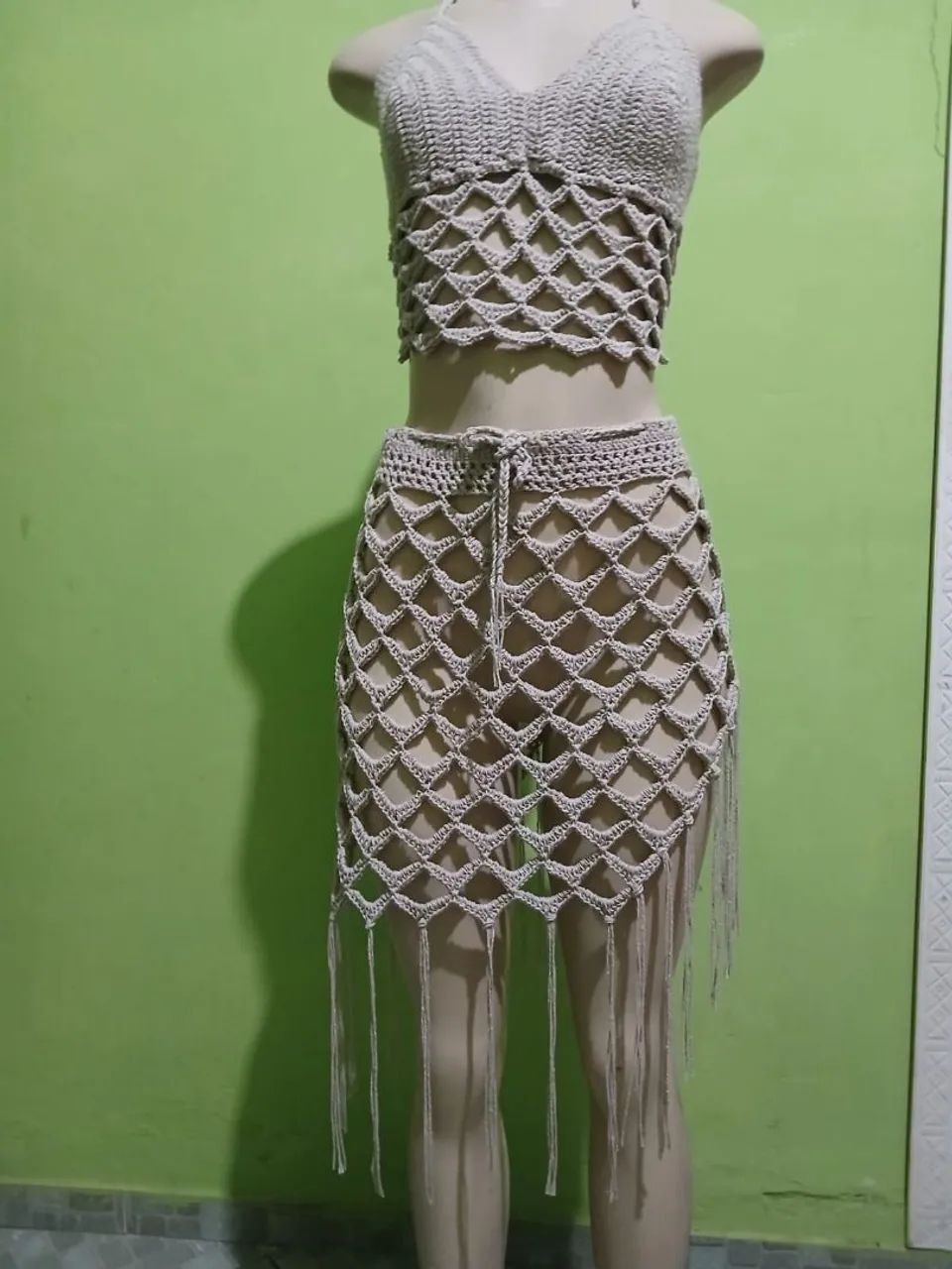 Conjunto de crochê  - Foto 2