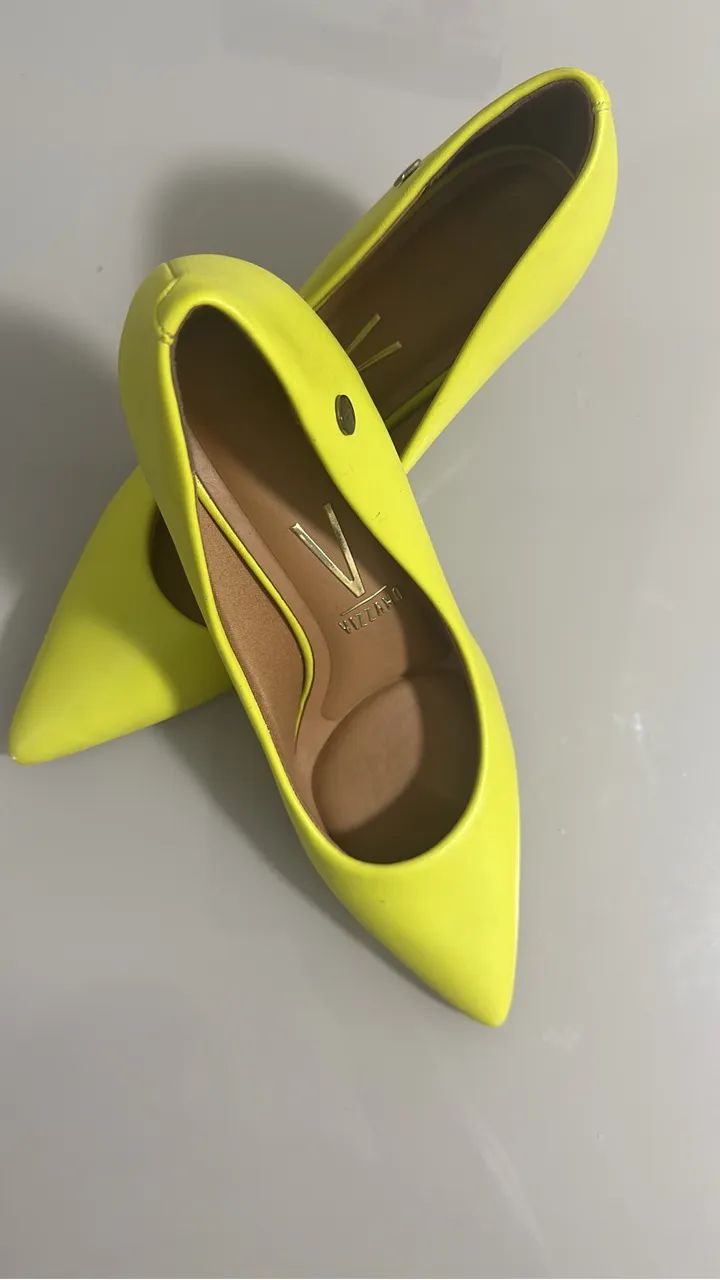 Sapato scarpin verde  - Foto 4