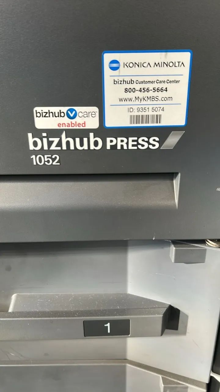 bizhub PRESS 1052 - Impressora PB - Foto 2