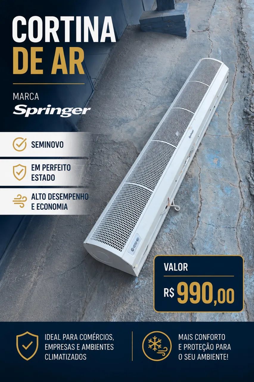 Cortina de ar Springer 