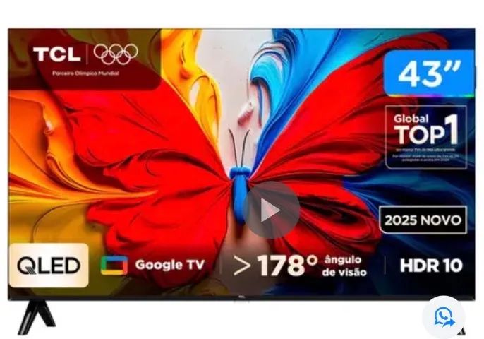 Smart Tv TCL 43 Polegadas
