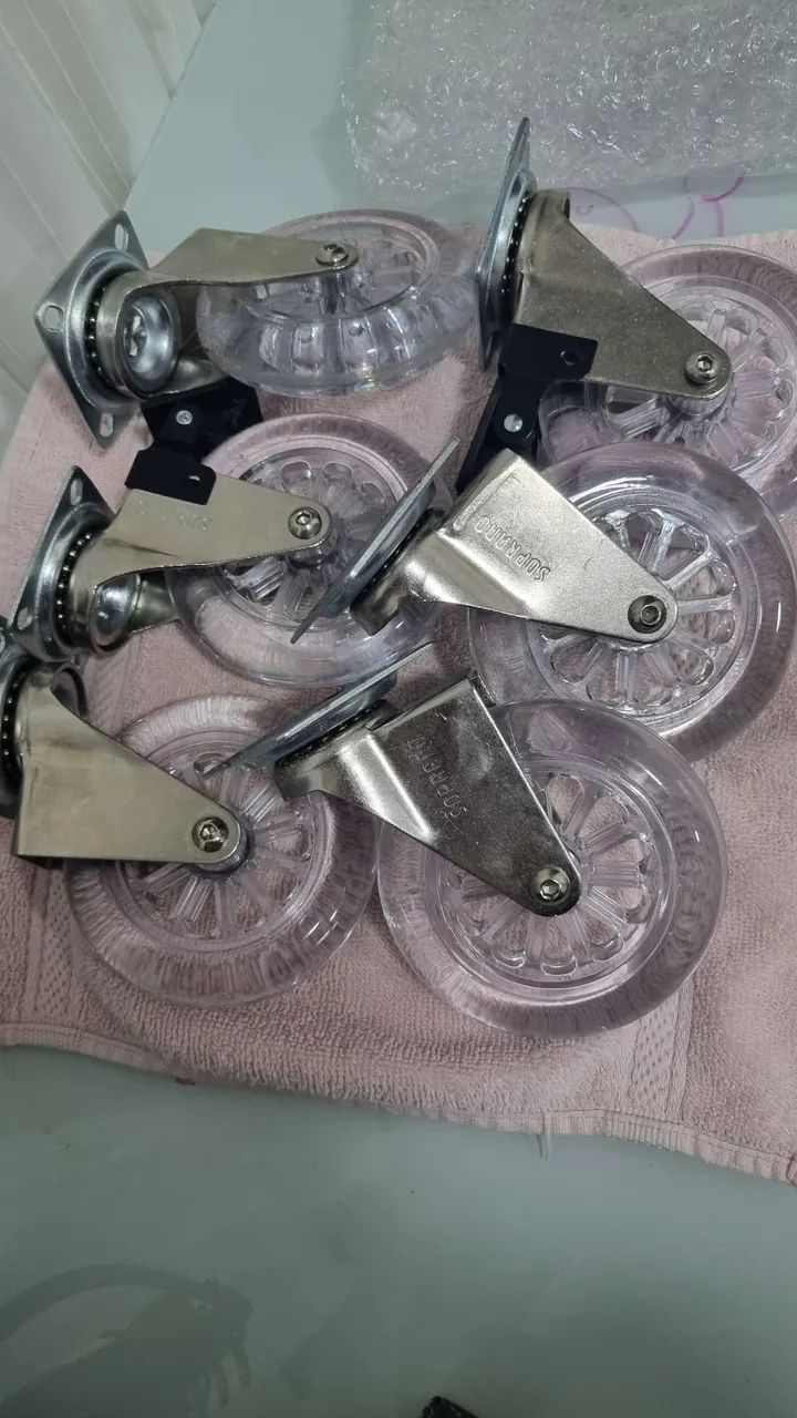 Kit de Rodinhas para Móveis