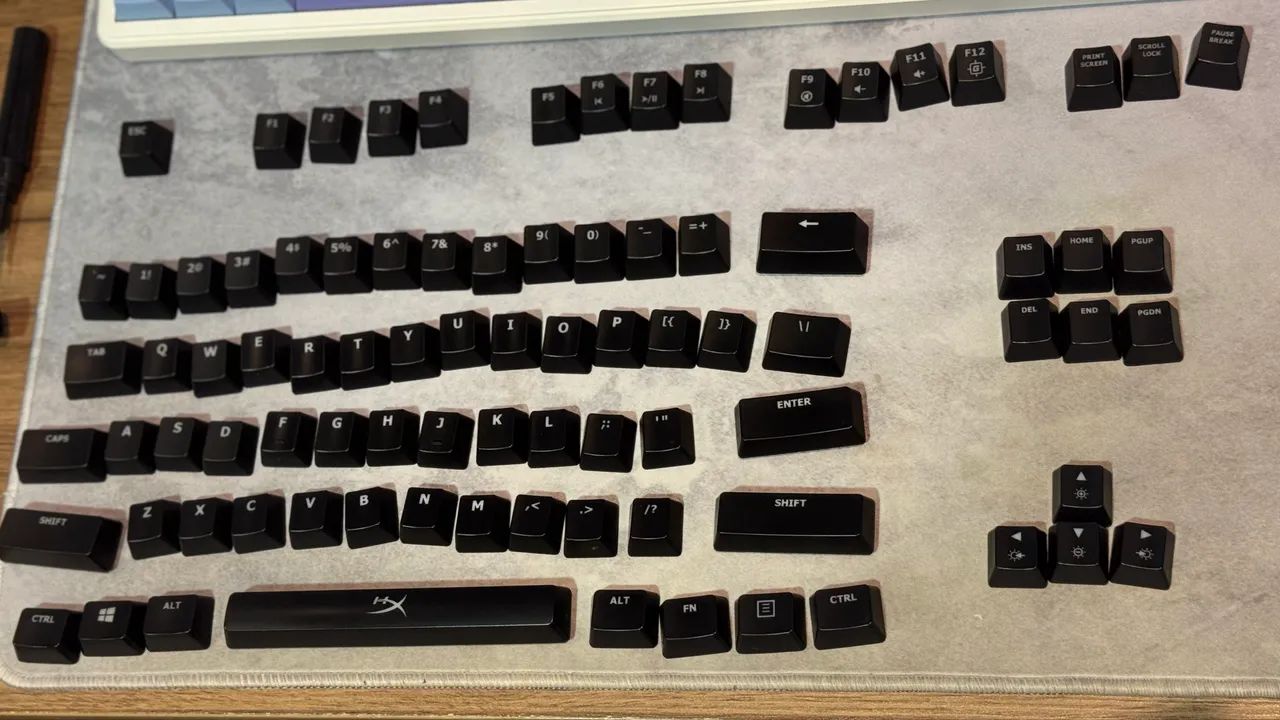 Teclado HyperX Alloy FPS Mecânico Cherry MX Red - usado - Foto 3