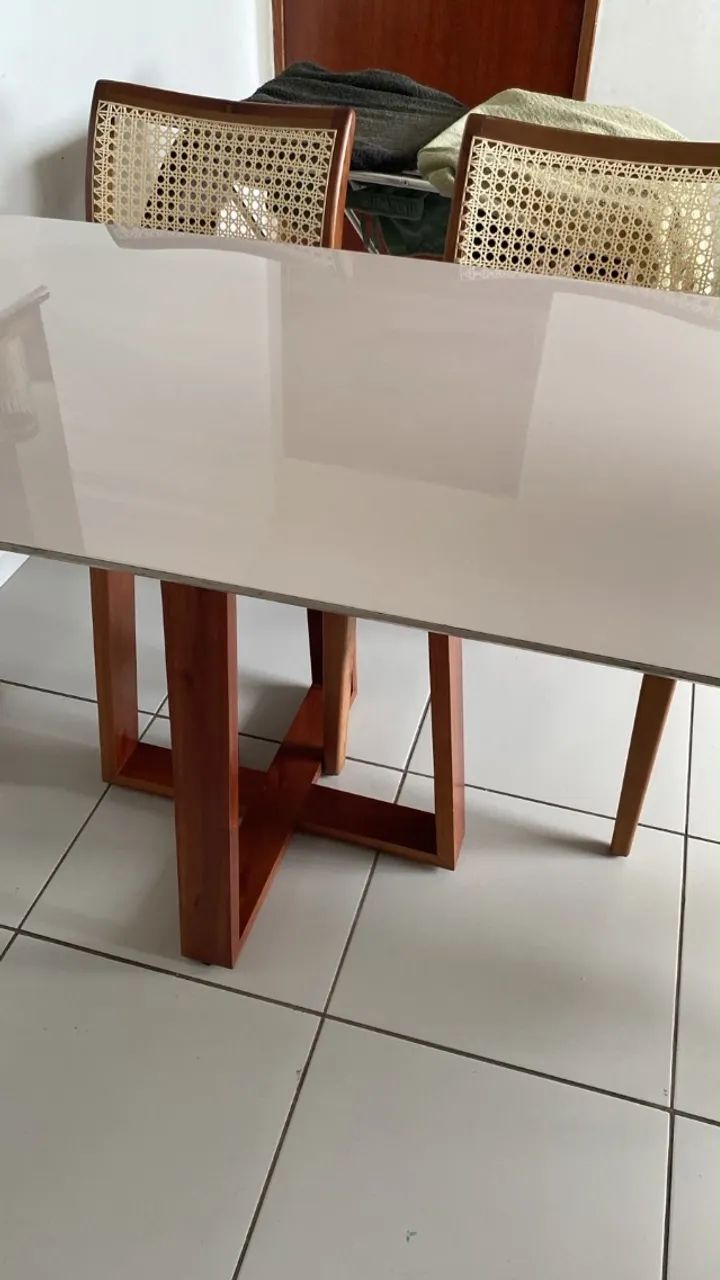 Mesa de jantar retangular  - Foto 3