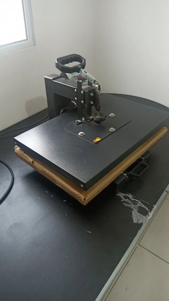 Prensa MaqMei 40 x 60 (110v) - Estampar camisetas, tecidos e similares - Foto 4