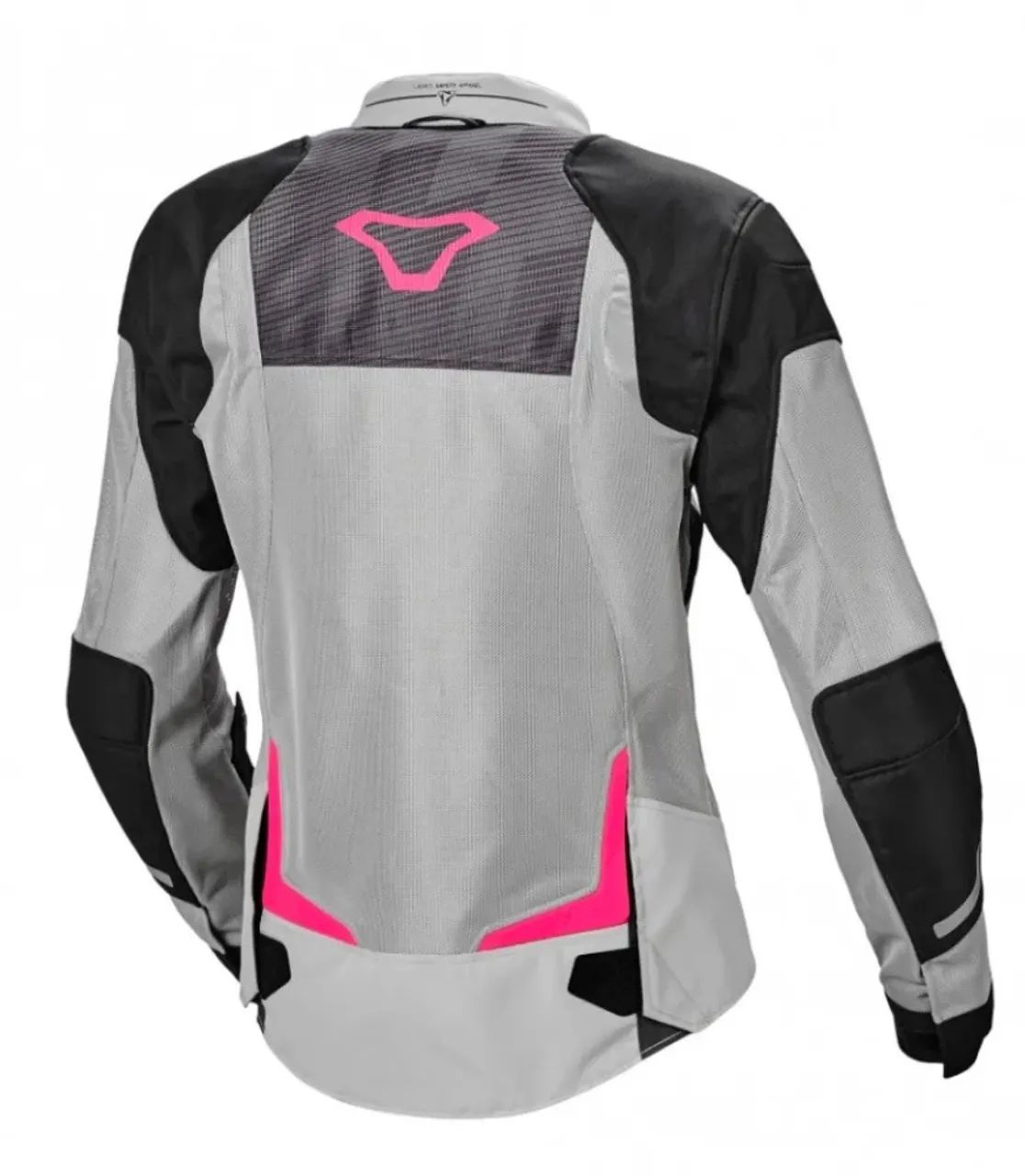 Jaqueta Macna Orcano Lady Cinza Preto Rosa - Foto 2