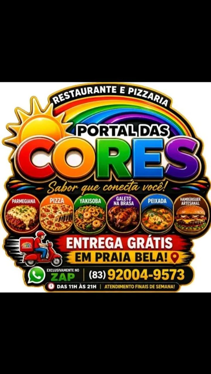  Pizzaria portal das cores  - Foto 2