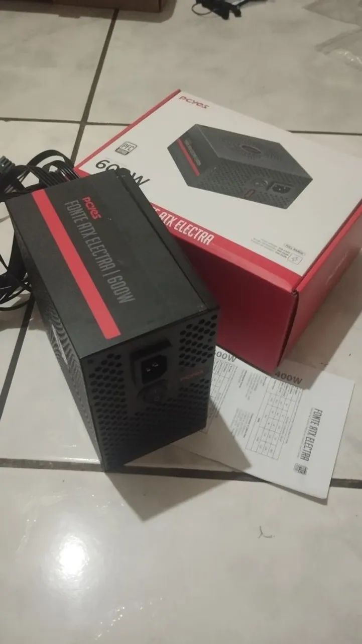 Fonte Pcyes Electra 600W