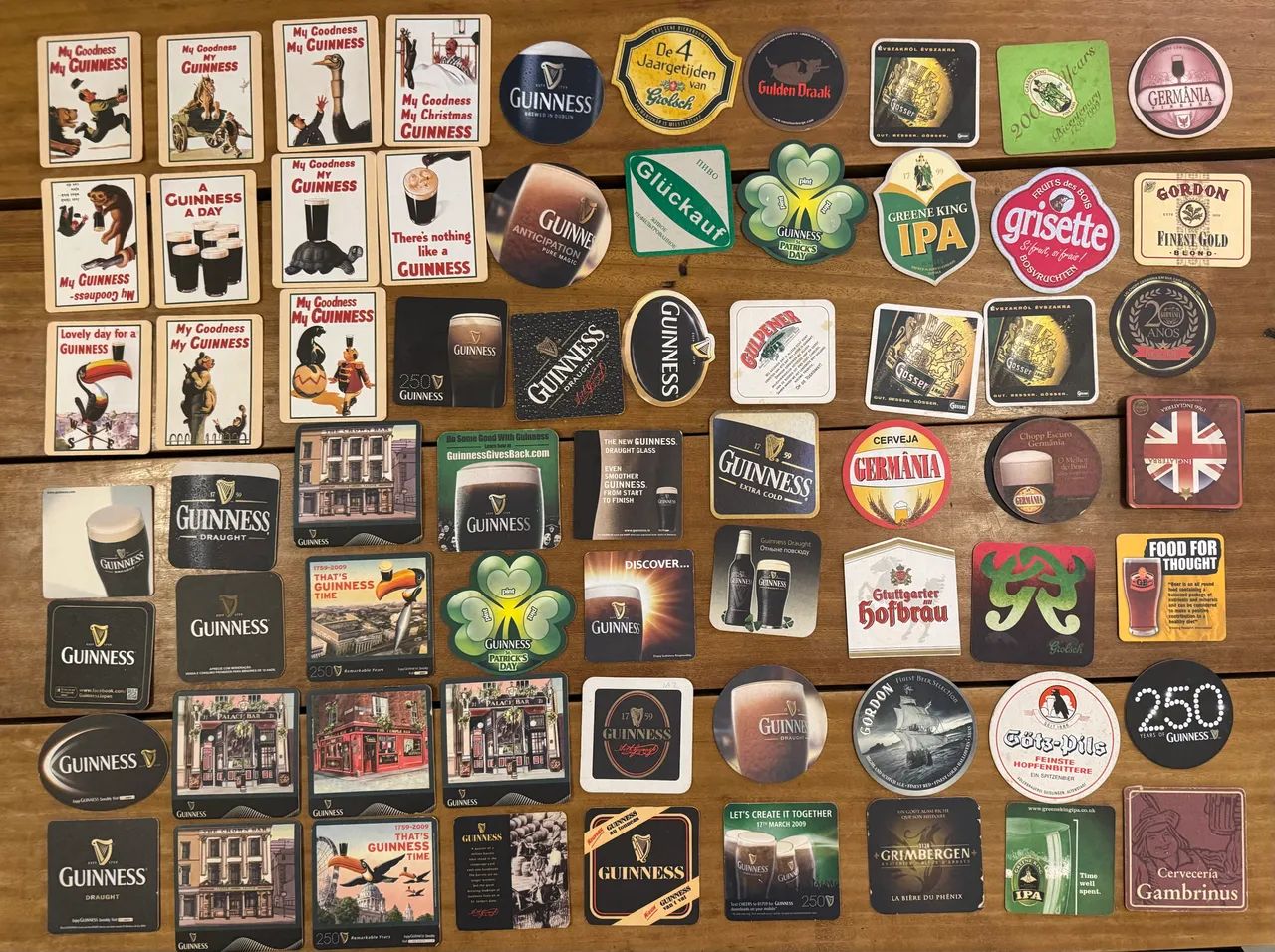 Coleção de Porta copos de Cerveja ou bolachas de cerveja  - Foto 2