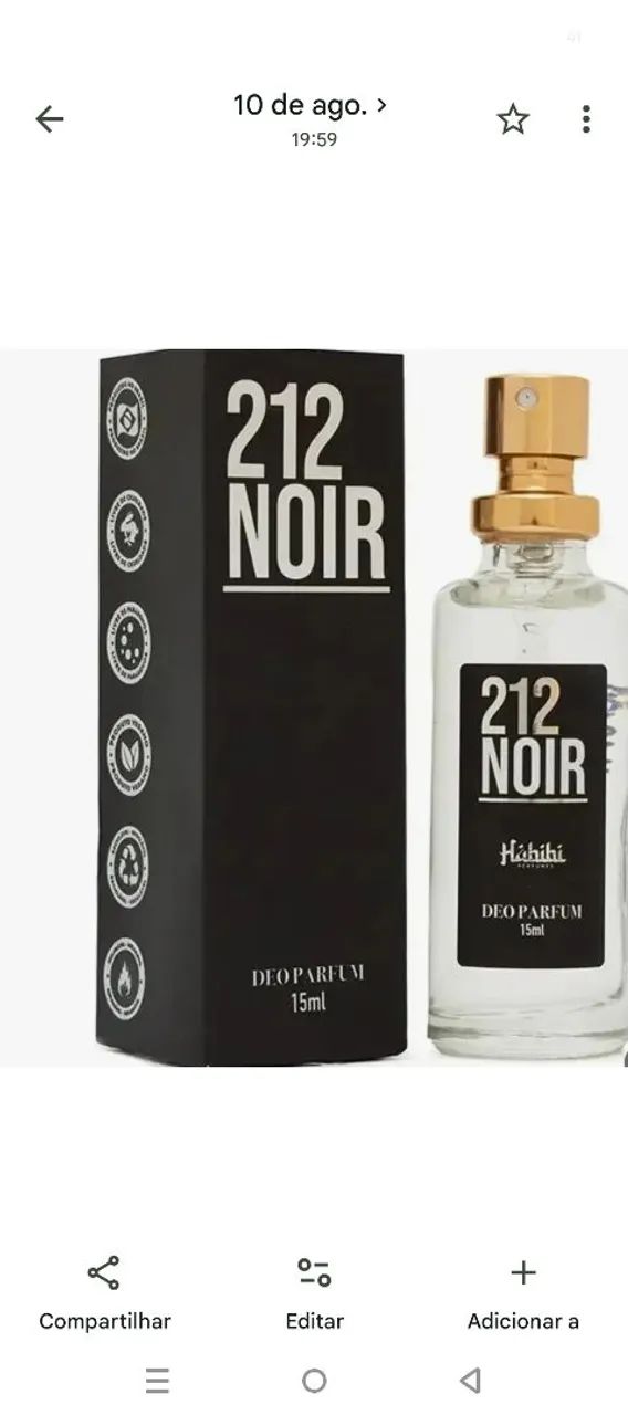  PERFUMES IMPORTADOS MASCULINOS - 15 ML - Foto 3