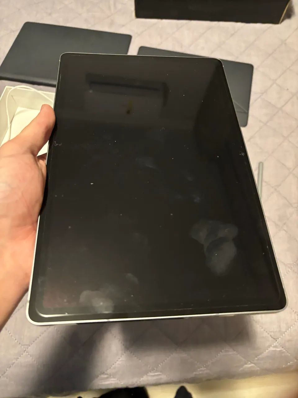Samsung Galaxy Tab S9 FE 128GB Wi-Fi + S Pen + Capa + Caixa + Capa com teclado  - Foto 3