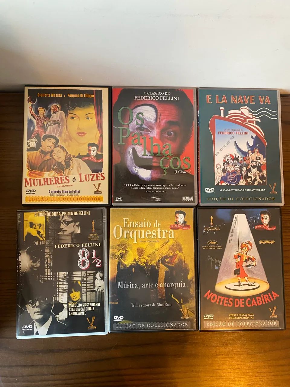 その他 TV Gold [DVD] Lote Raro Federico Fellini DVD - 8½ + Edições de Colecionador