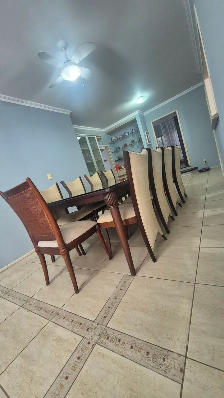 Mesa madeira maciça 10 lugares - Foto 3