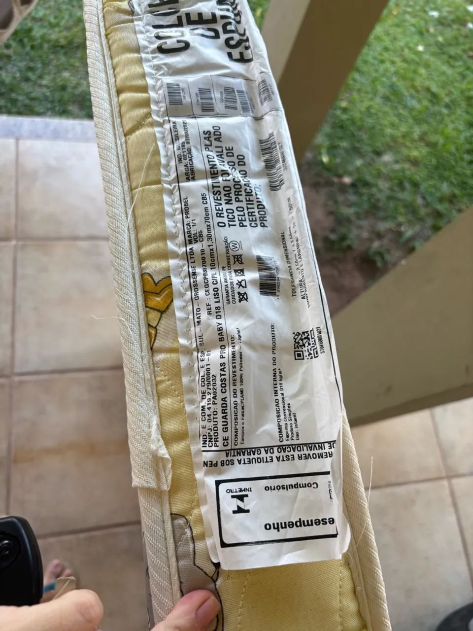 Colchão bebê sem uso  - Foto 2