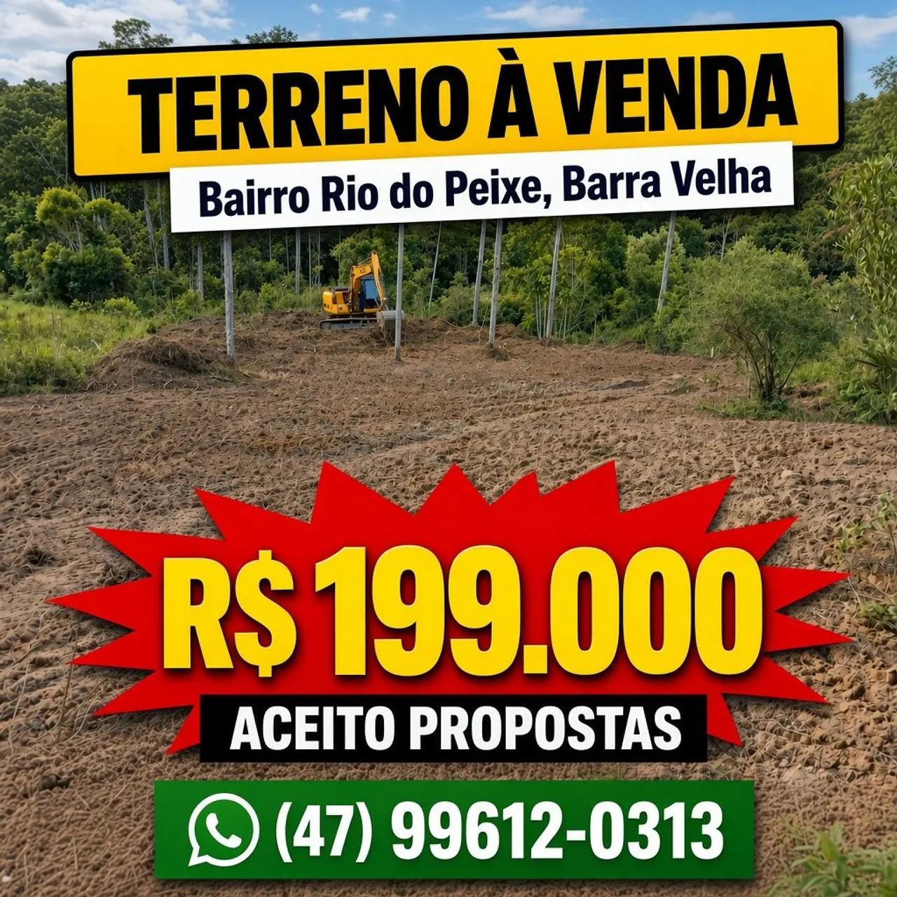 2 TERRENOS EM BARRA VELHA.