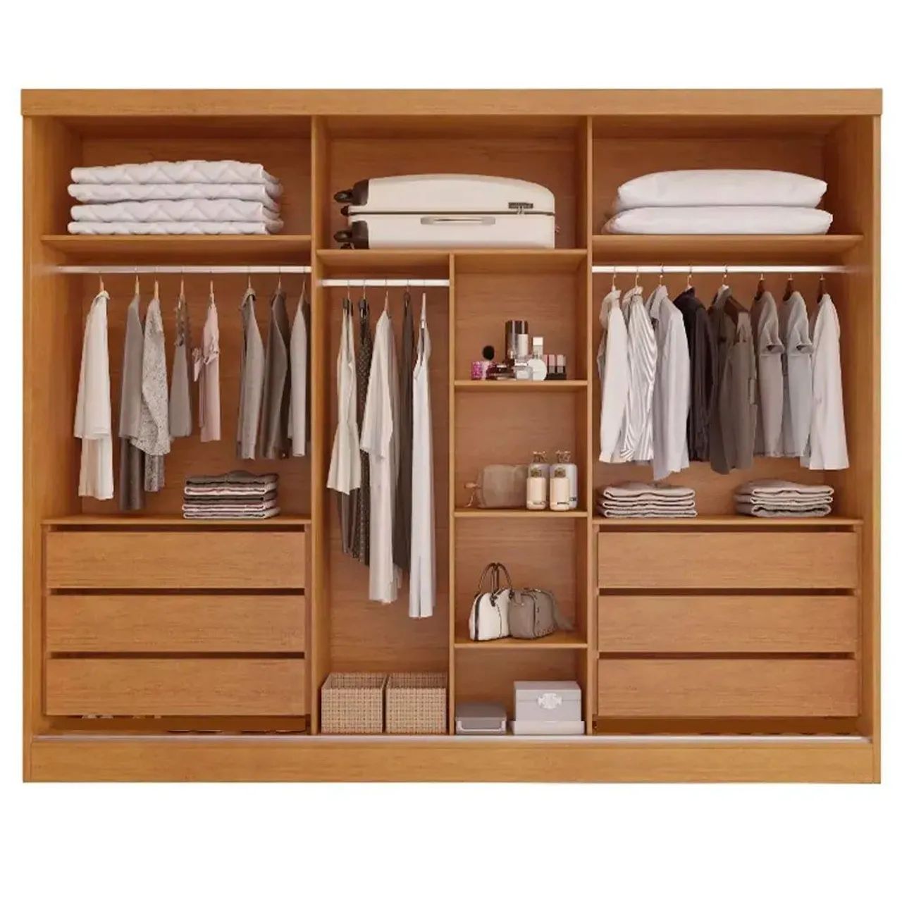 Guarda Roupa Casal 3 Portas (não é MDF)  - Foto 3