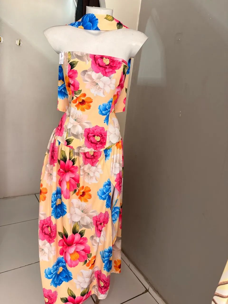 Vestido longo estampado? - Foto 2