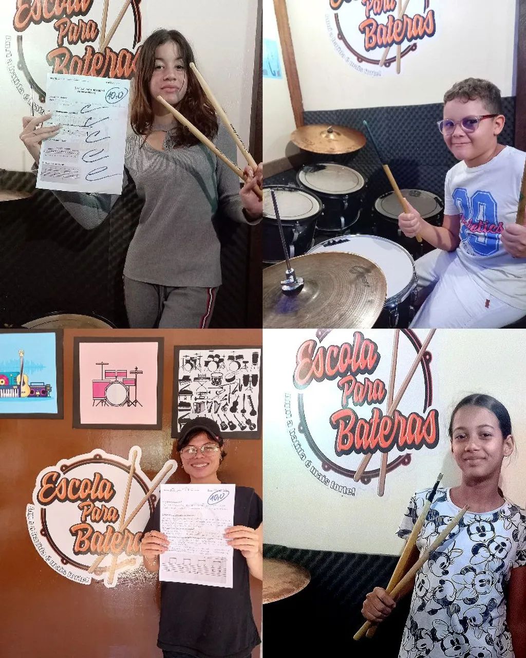 Aula de bateria  - Foto 5