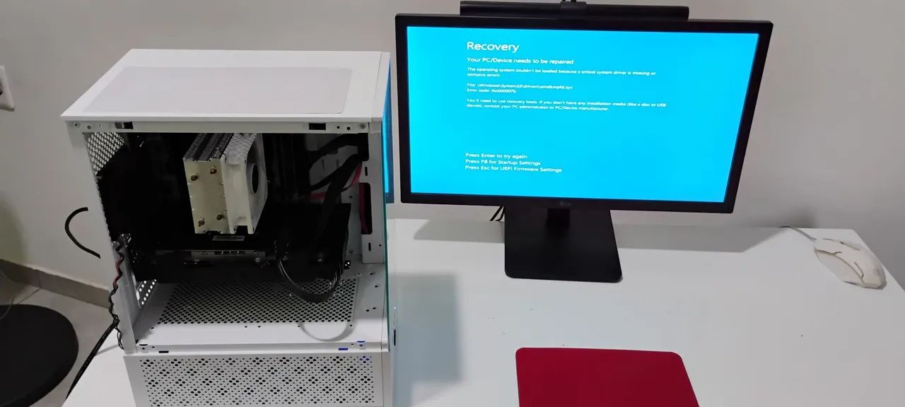 Placa de vídeo Rx 580 dataland com defeito - Foto 5
