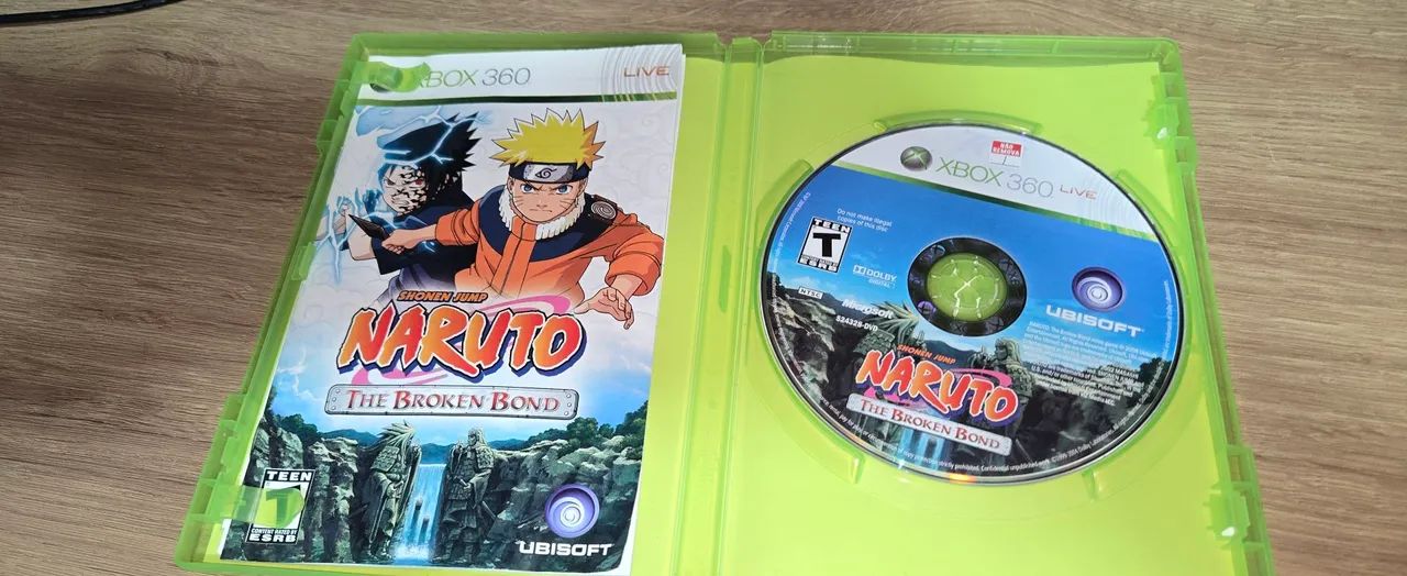 Naruto the broken bondade xbox 360 usado - Foto 2