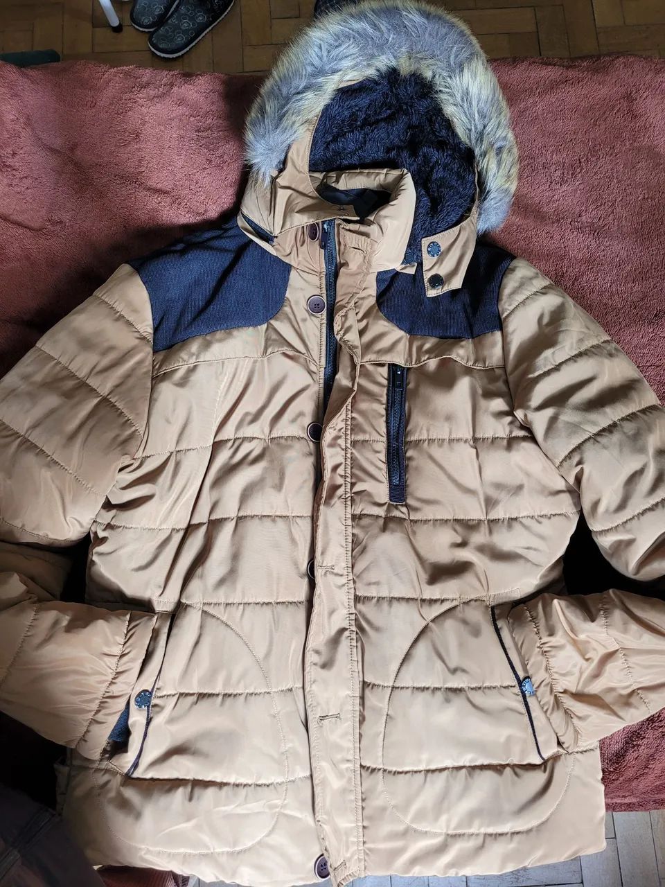 Jacketa Puffer Impermeável