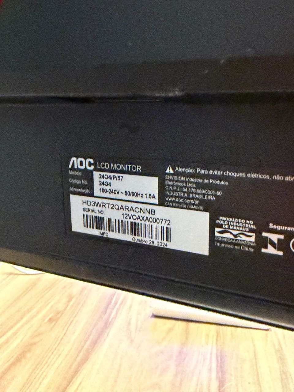 Monitor Gamer 24? 180hz - Foto 4