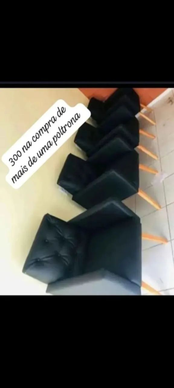 Poltronas RS 300, 00 na compra de mais de uma unidade contato 98- *  - Foto 2
