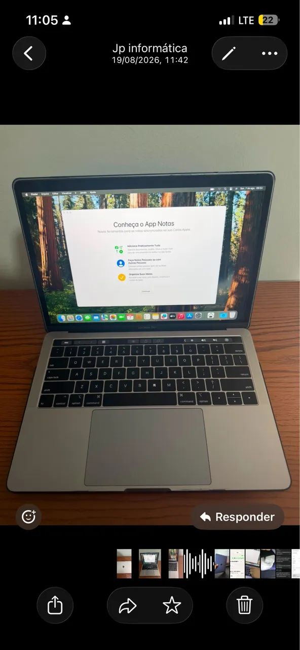 MacBook única dona novo de verdade