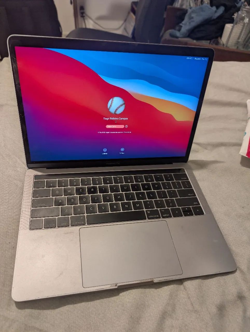 MacBook pro touch bar 2017 perfeito