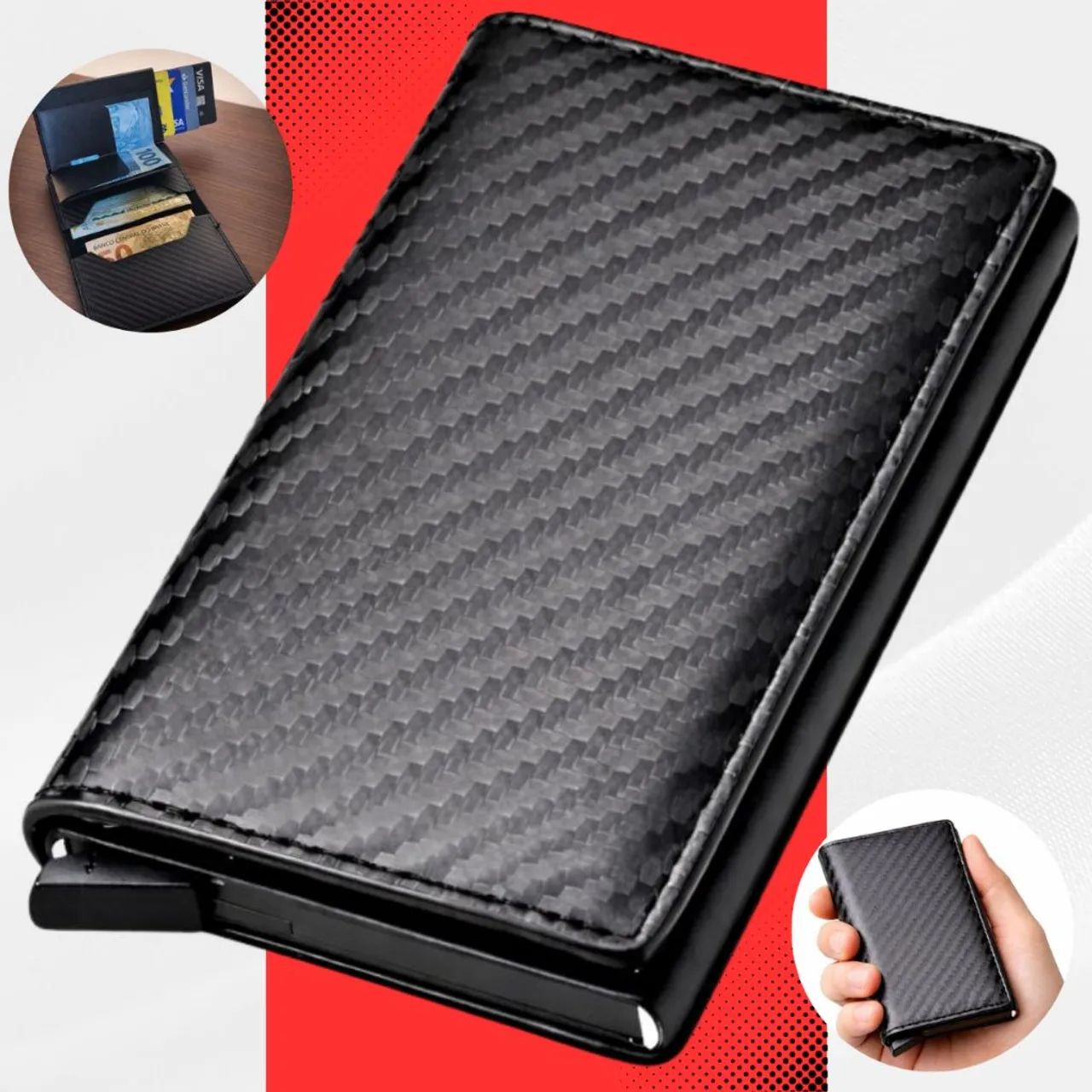Super promoção carteiras I Carbon ...