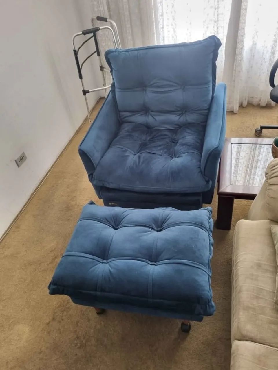 POLTRONA RECLINAVEL DO PAPAI EM PERFEITO ESTADO!