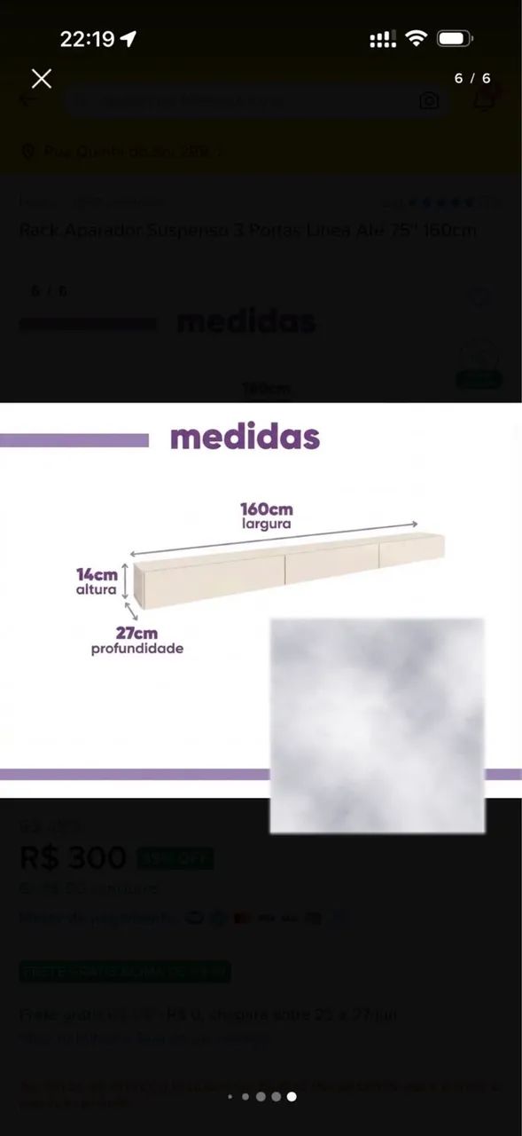 Rack suspenso  - Foto 2