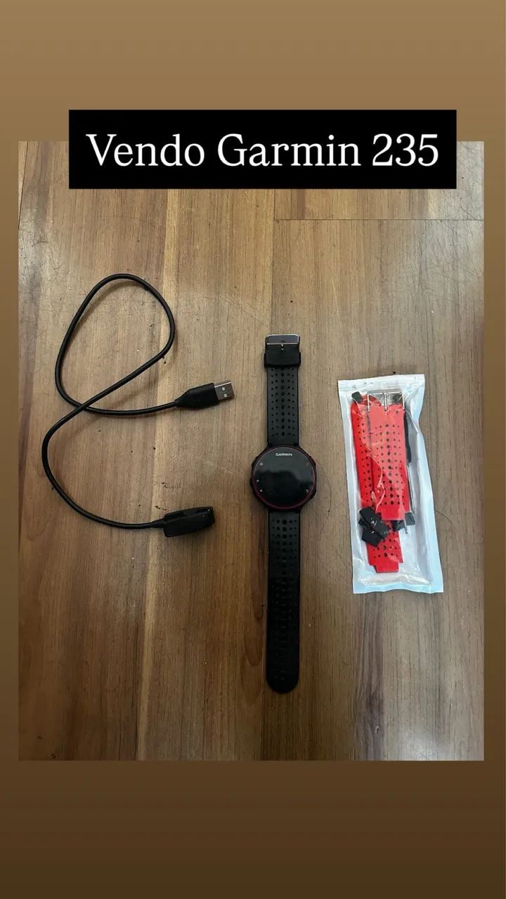 Garmin Forereunner 235  - R$700,00