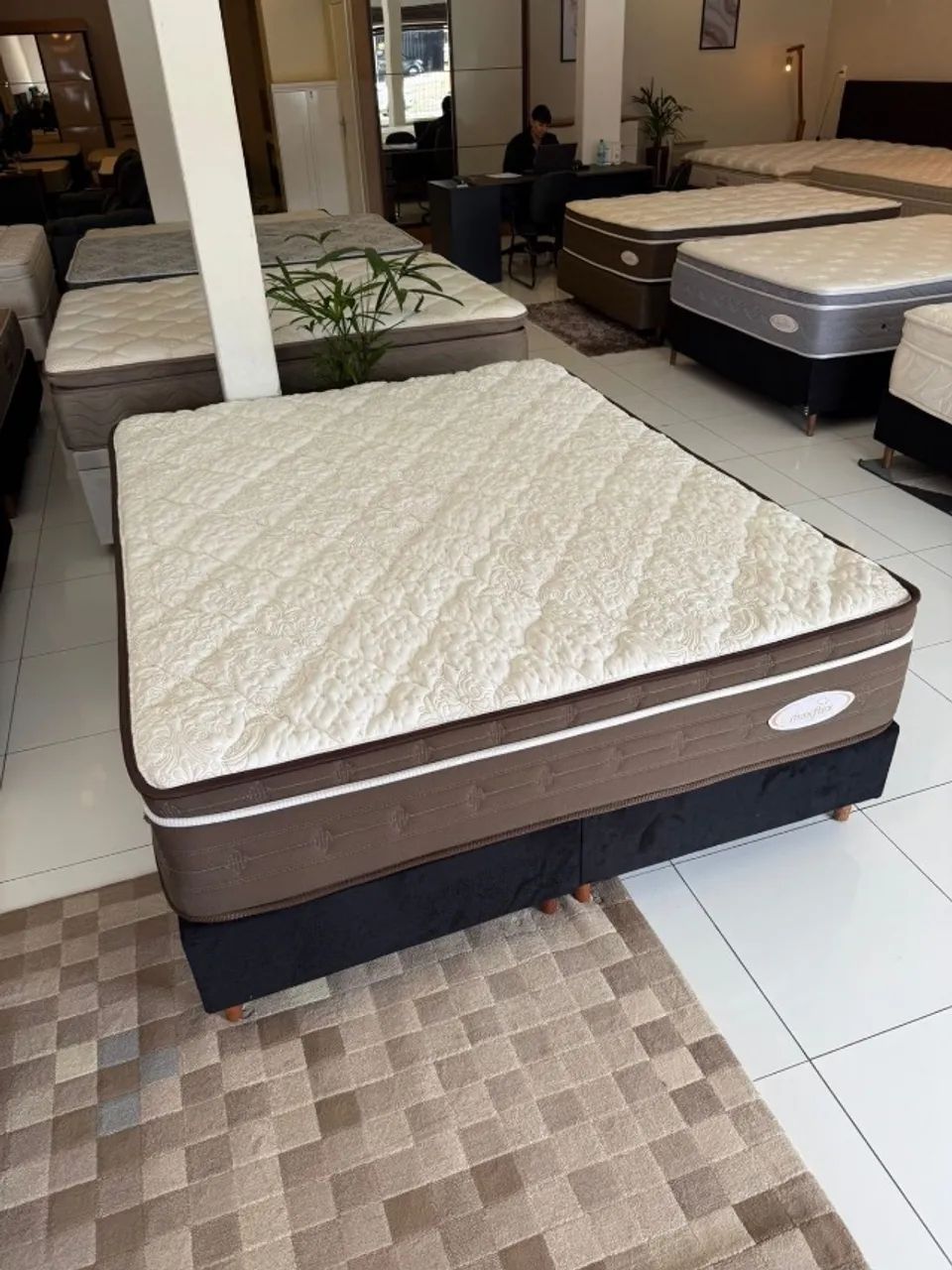 Colchão QUEEN MAXFLEX SEMINOVO TOP - entrego!  - Foto 3