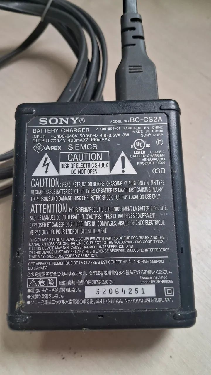 Recarregado para pilhas Sony  - Foto 2