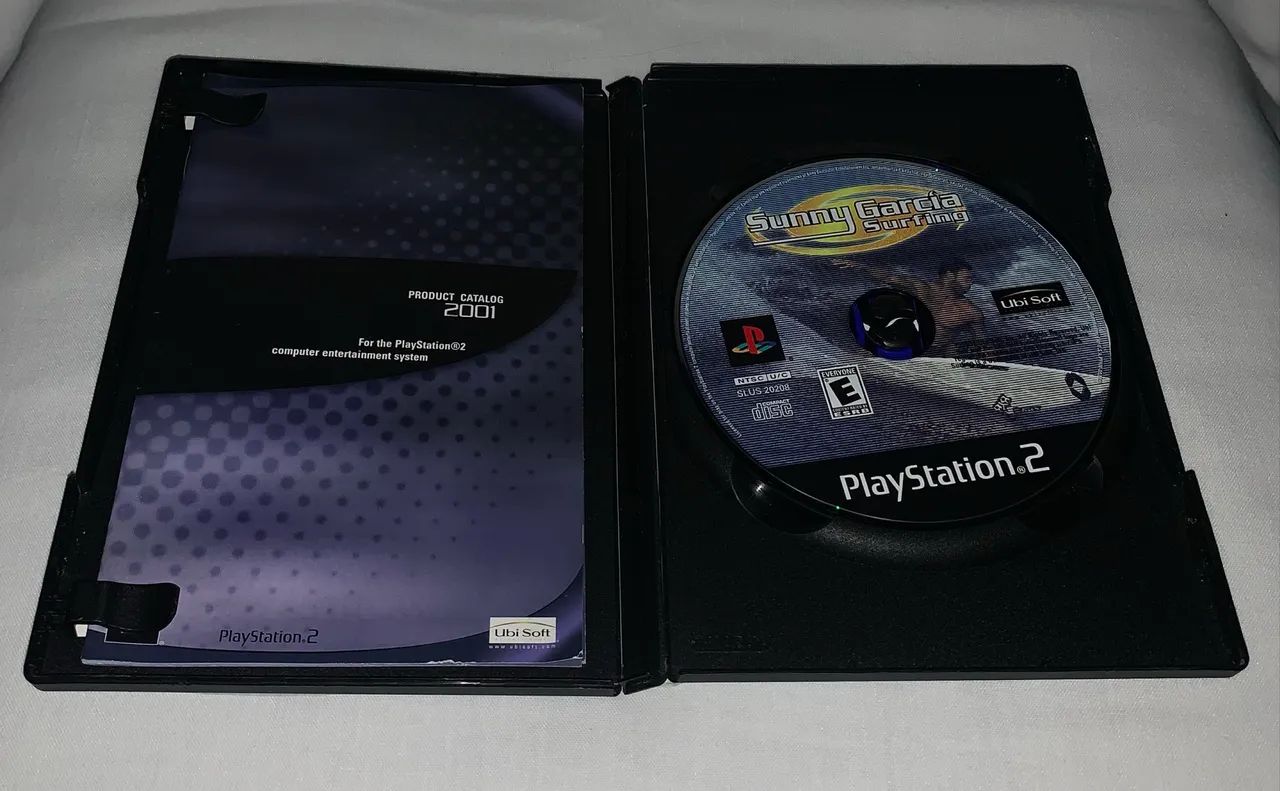 JOGO Sunny Garcia Surfing Playstation 2 original Mídia Roxa raro - Foto 3