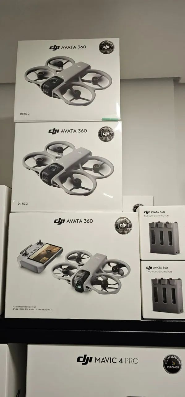 DJI AVATA 360 STANDARD BR, 1 ANO DE GARANTIA DJI E ANATEL