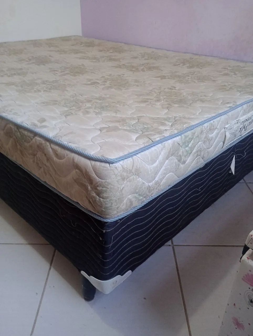 Base + colchão casal