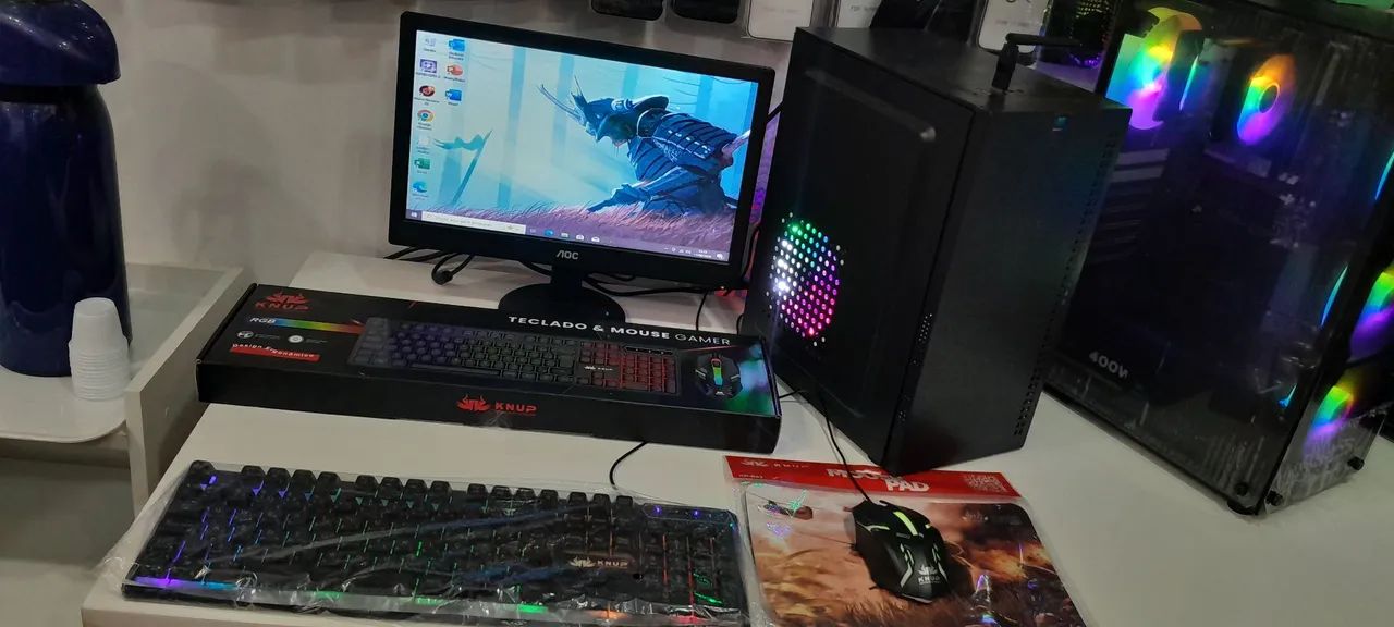 PC GAMER COMPLETO PARA JOGOS E ESTUDOS - Foto 2
