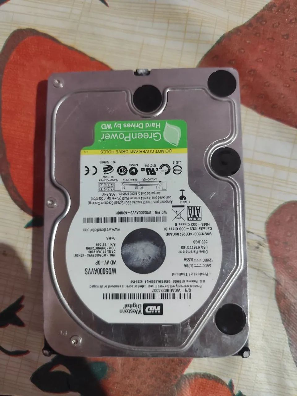 Vende se HD de 1.5 GB 