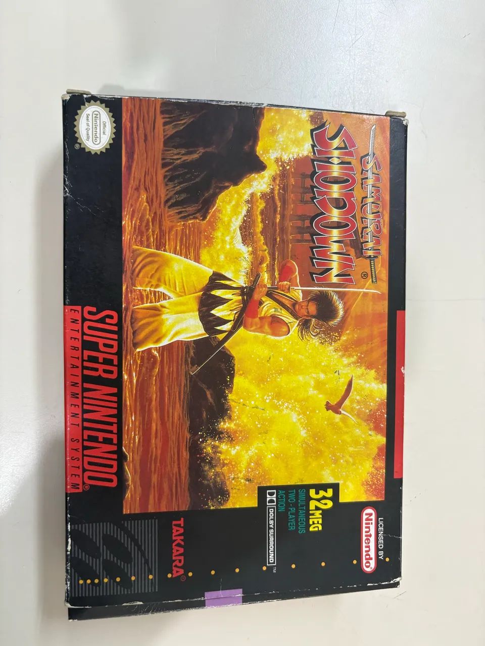 SAMURAI SHODOWN - SUPER NINTENDO 