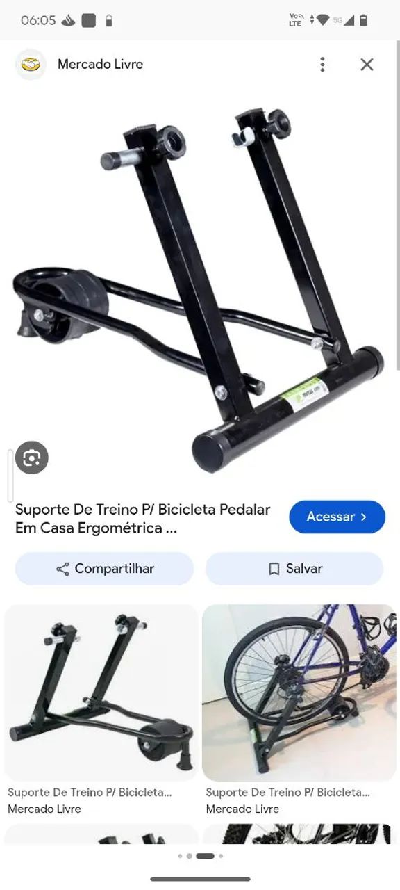 Rolo de treino de bike - Foto 2