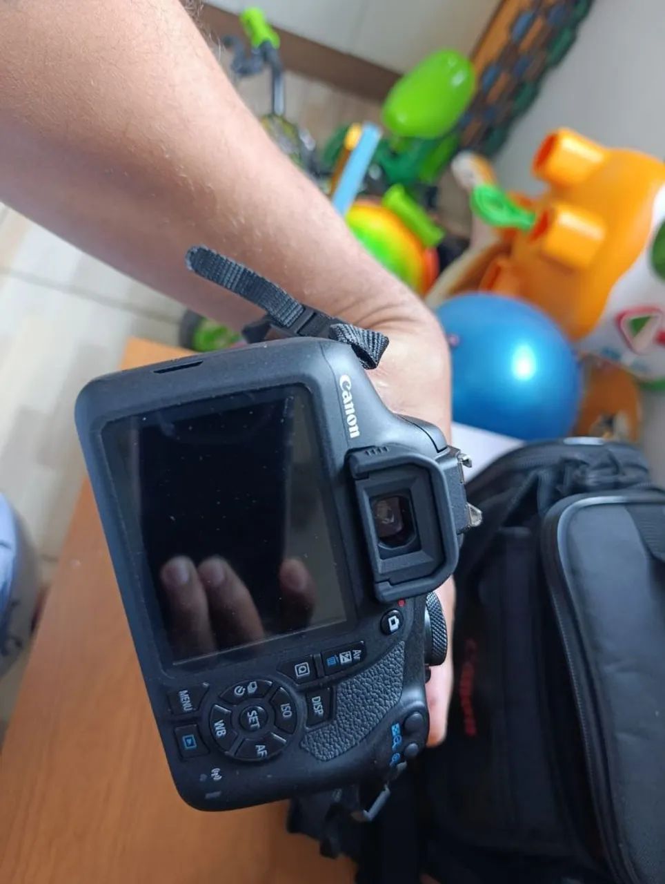 Câmera fotográfica Canon t7 ( 4 meses de uso) - Foto 6